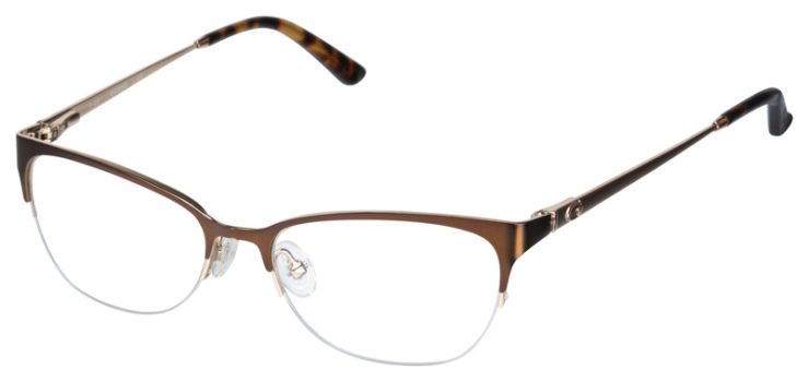 prescription-glasses-model-Guess-GU2584-Matte Brown-45