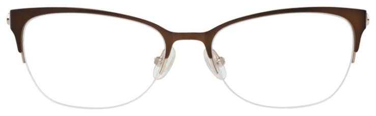 prescription-glasses-model-Guess-GU2584-Matte Brown-Front