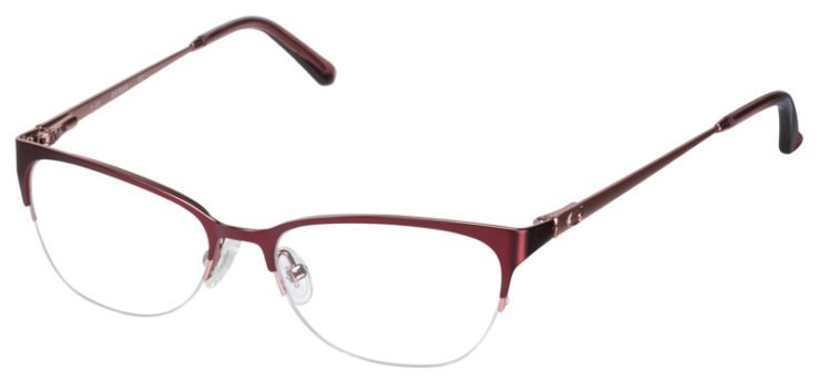 prescription-glasses-model-Guess-GU2584-Matte Burgundy-45