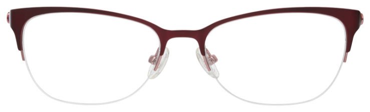 prescription-glasses-model-Guess-GU2584-Matte Burgundy-Front