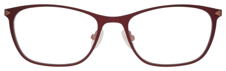 prescription-glasses-model-Guess-GU2587-Matte Burgundy-Front