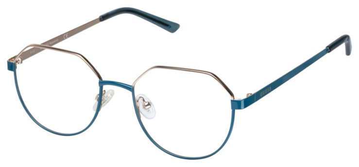 prescription-glasses-model-Guess-GU3042-Blue-45