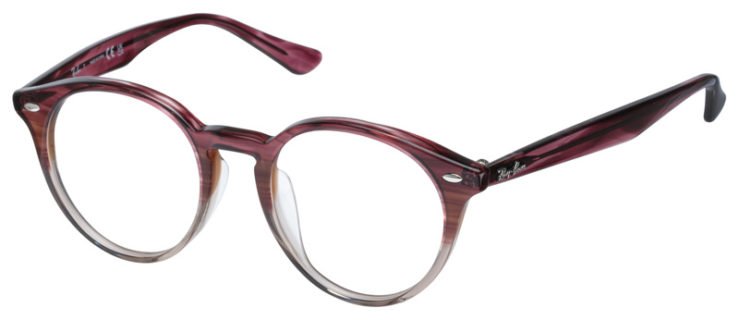 prescription-glasses-model-Ray Ban-RB2180VF-Violet Havana-45