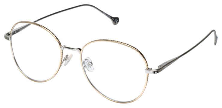 prescription-glasses-model-Salvatore Ferragamo-SF2189-Gold Silver-45