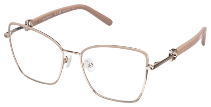 prescription-glasses-model-Salvatore Ferragamo-SF2223-Rose Gold-45