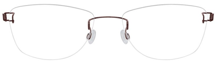 prescription-glasses-model-Undergram Atenea-Brown-Front