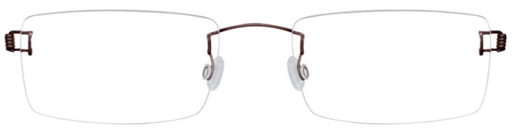 prescription-glasses-model-Undergram Cupido-Brown-Front