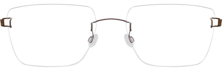 prescription-glasses-model-Undergram Galar-Brown-Front