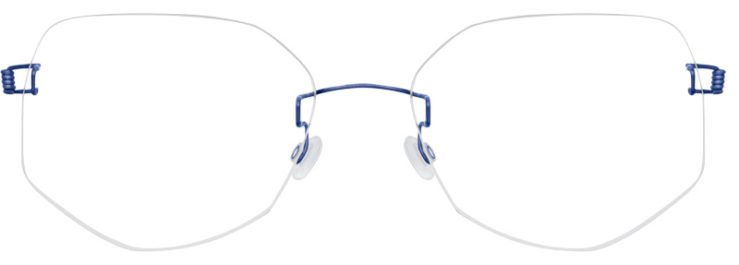 prescription-glasses-model-Undergram Minerva-Blue-Front