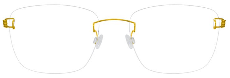 prescription-glasses-model-Undergram Odiseo-Gold-Front