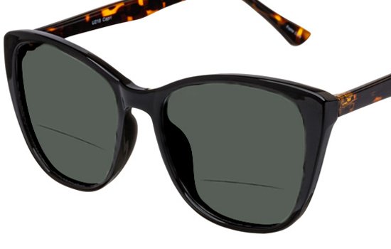 Bifocal prescription sunglasses