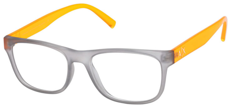 prescription-glasses-model-Armani Exchange-AX3075-Matte Grey-45