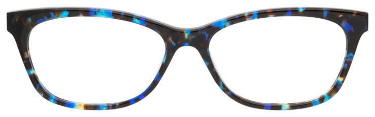 prescription-glasses-model-Kate Spade-Amelinda -Blue Havana-Front